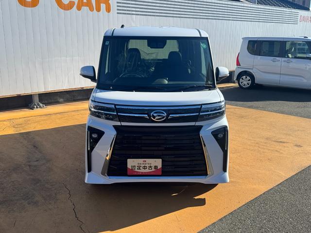 タントカスタムＸ弊社デモカーＵＰ車　オーディオレス　バックカメラ付（福岡県）の中古車