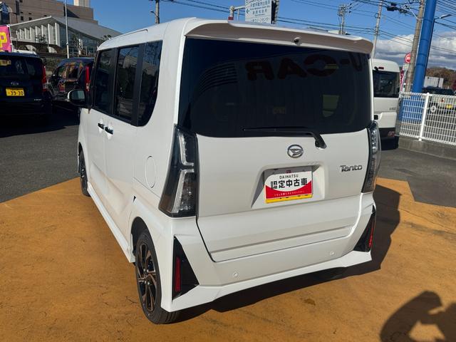 タントカスタムＸ弊社デモカーＵＰ車　オーディオレス　バックカメラ付（福岡県）の中古車