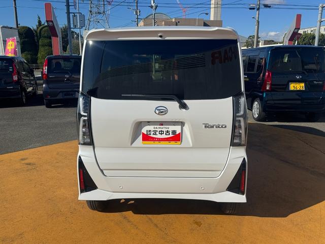 タントカスタムＸ弊社デモカーＵＰ車　オーディオレス　バックカメラ付（福岡県）の中古車