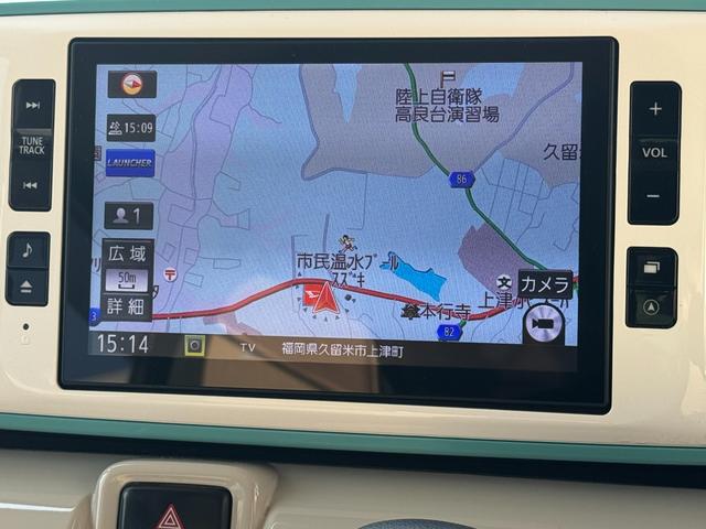 ムーヴキャンバスＧホワイトアクセントＶＳ　ＳＡIII純正フルセグナビ　ドラレコ　パノラマモニター　Ｂｌｕｅｔｏｏｔｈ（福岡県）の中古車