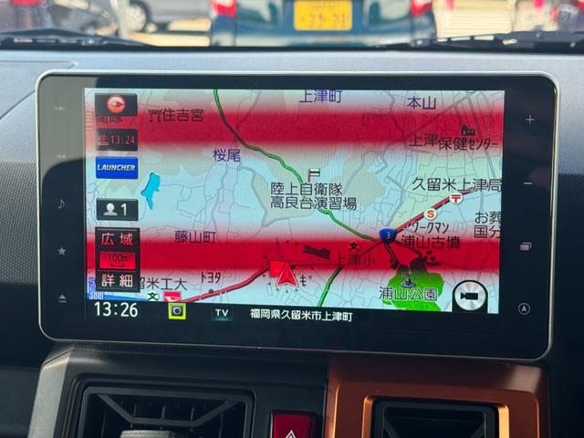 タフトＧ純正フルセグナビ　ＥＴＣ　ドラレコ　パノラマモニター　Ｂｌｕｅｔｏｏｔｈ　シートヒーター　衝突低減ブレーキ（福岡県）の中古車