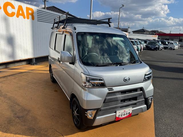 ハイゼットカーゴクルーズSAIII1dinラジオ ETC ルーフキャリア(福岡県)の中古車