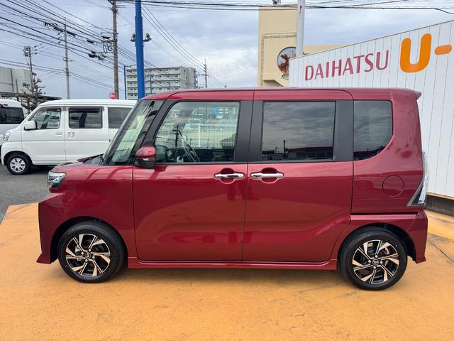タントカスタムＸ純正ディスプレイオーディオ　パノラマモニター　弊社デモカーＵＰ車　新車保証継承付（福岡県）の中古車