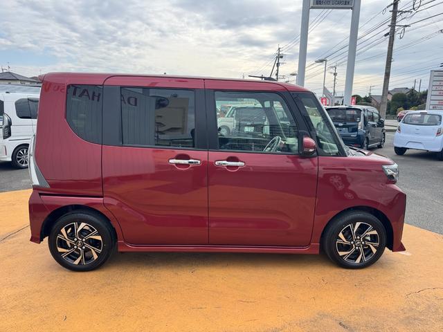 タントカスタムＸ純正ディスプレイオーディオ　パノラマモニター　弊社デモカーＵＰ車　新車保証継承付（福岡県）の中古車