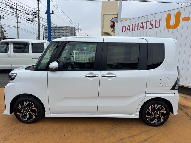 タントカスタムＸ新車保証継承付　弊社デモカーＵＰ車　オーディオレス　シートヒーター　バックカメラ付（福岡県）の中古車
