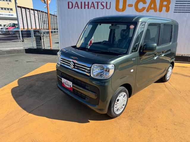 スペーシアハイブリッドＧディスプレイオーディオ　バックモニター　ＥＴＣ　新車保証継承付（福岡県）の中古車