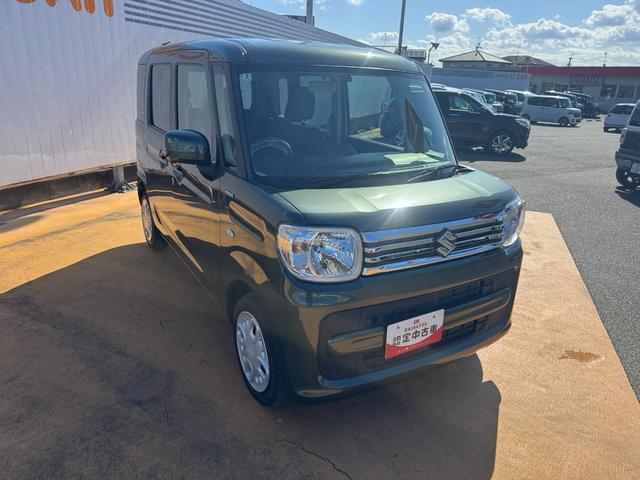 スペーシアハイブリッドＧディスプレイオーディオ　バックモニター　ＥＴＣ　新車保証継承付（福岡県）の中古車