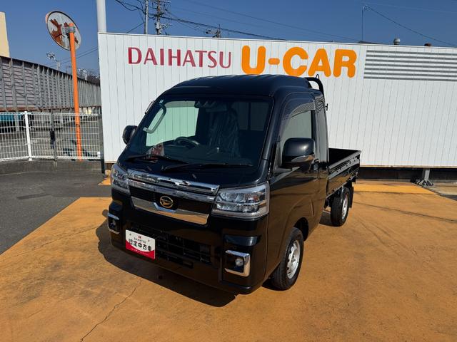 ハイゼットトラックジャンボエクストラ社外フルセグナビ　　２ＷＤ　５ＭＴ　マニュアル車　プッシュボタンスタート（福岡県）の中古車