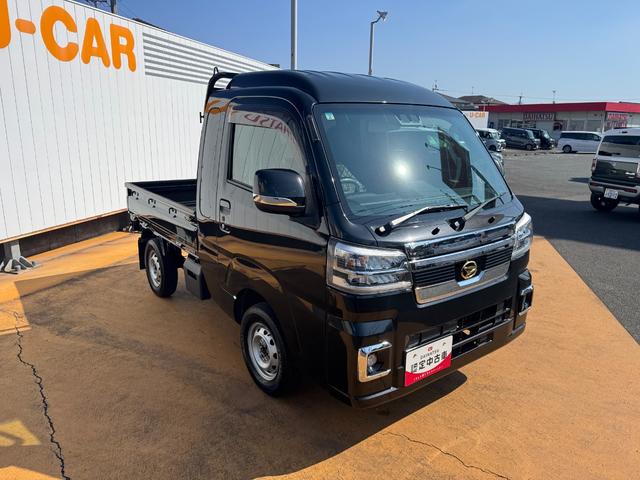 ハイゼットトラックジャンボエクストラ社外フルセグナビ　　２ＷＤ　５ＭＴ　マニュアル車　プッシュボタンスタート（福岡県）の中古車