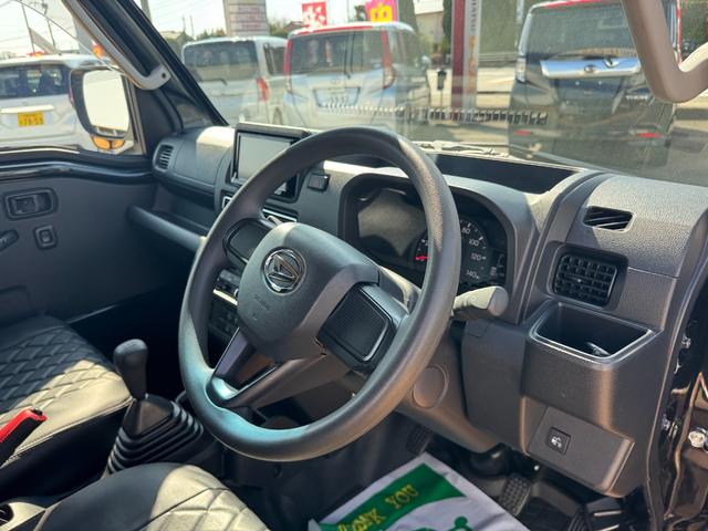 ハイゼットトラックジャンボエクストラ社外フルセグナビ　　２ＷＤ　５ＭＴ　マニュアル車　プッシュボタンスタート（福岡県）の中古車