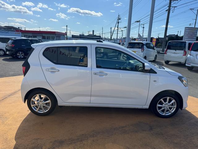 ミライースＧ　ＳＡIII新車保証継承付　弊社デモカーＵＰ車　オーディオレス　バックカメラ付　プッシュボタンスタート　シートヒーター（福岡県）の中古車