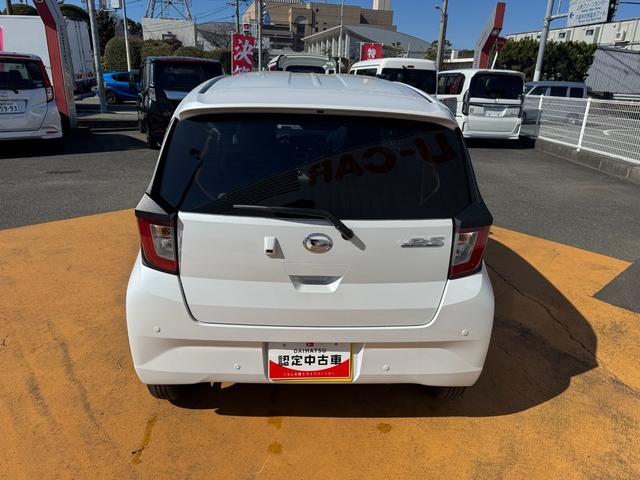 ミライースＧ　ＳＡIII新車保証継承付　弊社デモカーＵＰ車　オーディオレス　バックカメラ付　プッシュボタンスタート　シートヒーター（福岡県）の中古車