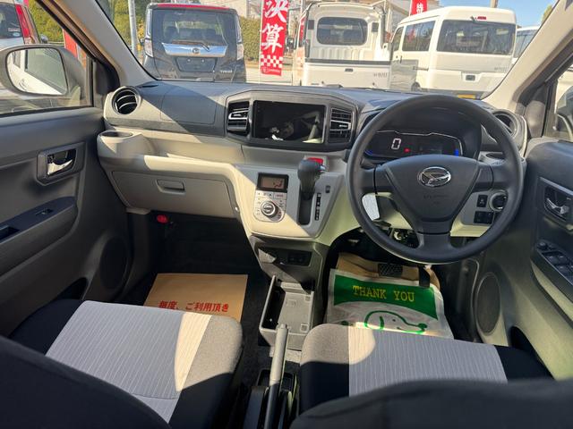 ミライースＧ　ＳＡIII新車保証継承付　弊社デモカーＵＰ車　オーディオレス　バックカメラ付　プッシュボタンスタート　シートヒーター（福岡県）の中古車