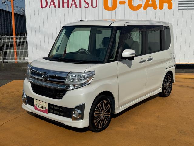 タントカスタムＲＳ　ＳＡ純正フルセグナビ　バックモニター（福岡県）の中古車