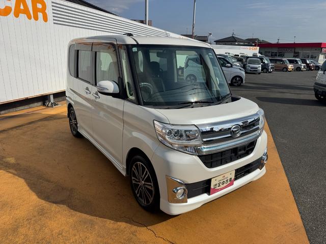 タントカスタムＲＳ　ＳＡ純正フルセグナビ　バックモニター（福岡県）の中古車