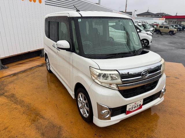 タントカスタムＸ　ＳＡＣＤチューナー　前後ドラレコ（福岡県）の中古車