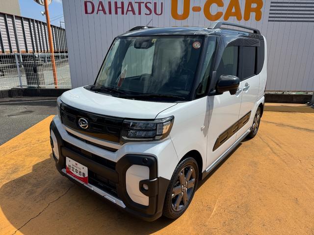 タントファンクロスターボ純正フルセグナビ　ＥＴＣ　ドラレコ　パノラマモニター　新車保証継承付（福岡県）の中古車