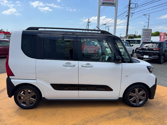 タントファンクロスターボ純正フルセグナビ　ＥＴＣ　ドラレコ　パノラマモニター　新車保証継承付（福岡県）の中古車