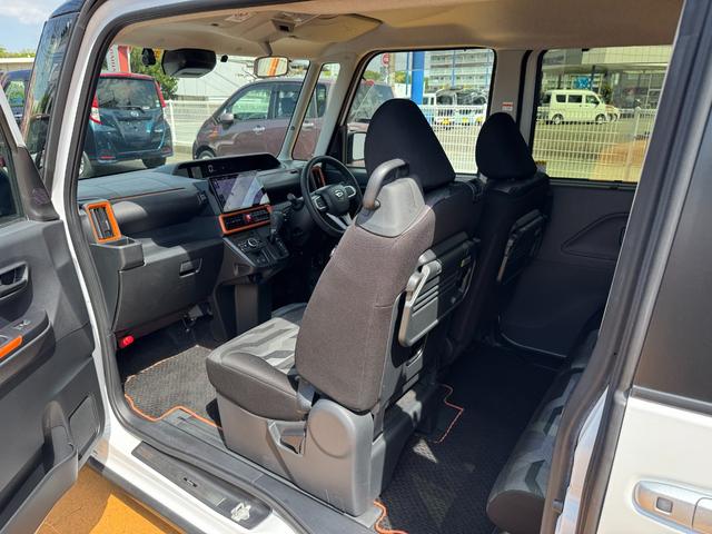 タントファンクロスターボ純正フルセグナビ　ＥＴＣ　ドラレコ　パノラマモニター　新車保証継承付（福岡県）の中古車