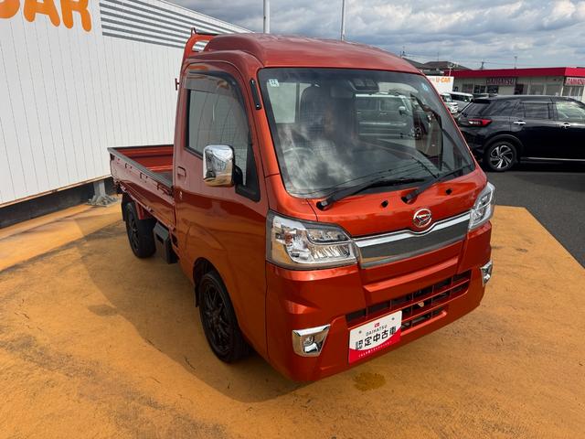 ハイゼットトラックハイルーフＳＡIIIｔ４ＷＤ　４ＡＴ車　衝突低減ブレーキ　社外アルミホイール　ホイールロックナット（福岡県）の中古車