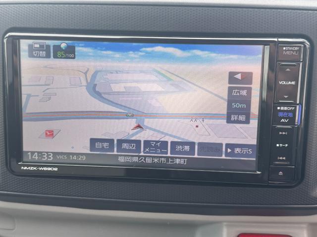 ミライースＸ　リミテッドＳＡIII純正フルセグナビ　バックモニター　Ｂｌｕｅｔｏｏｔｈ　キーレス（福岡県）の中古車