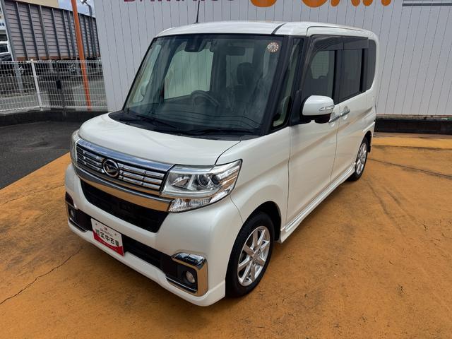タントカスタムＸ　ＳＡII純正フルセグナビ　　ドラレコ　バックモニター（福岡県）の中古車