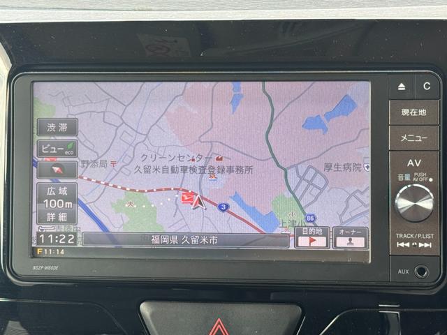タントカスタムＸ　ＳＡII純正フルセグナビ　　ドラレコ　バックモニター（福岡県）の中古車