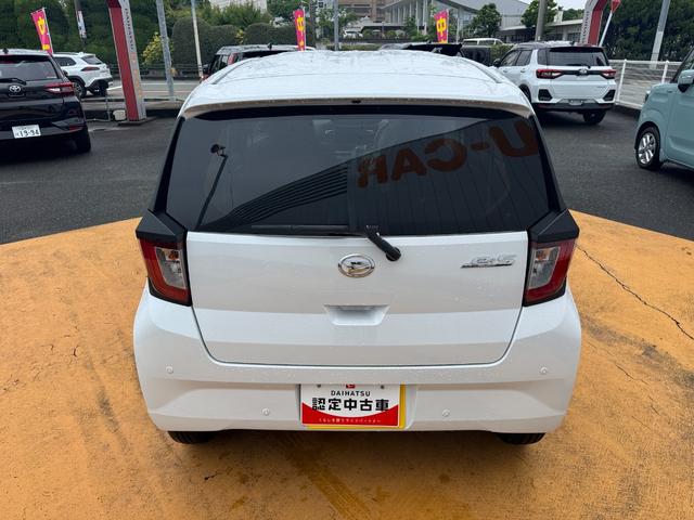 ミライースX SAIII弊社デモカーUP車 新車保証継承付 オーディオレス キーレス オートライト LEDヘッドライト 衝突軽減ブレーキ 横滑り防止装置 アイドリングストップ クリアランスソナー(福岡県)の中古車
