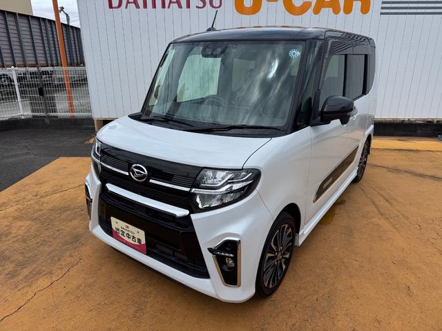 タントカスタムRSセレクションナビ地デジTV 全方位カメラ Bluetooth ETC 前後ドライブレコーダー 両側電動スライドドア クルーズコントロール アイドリングストップ クリアランスソナー 純正アルミホイール(福岡県)の中古車