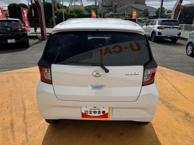 ミライースX SAIII弊社デモカーUP車 新車保証継承付 オーディオレス オートライト LEDヘッドライト 衝突軽減ブレーキ オートマチックハイビーム 横滑り防止装置 アイドリングストップ クリアランスソナー(福岡県)の中古車