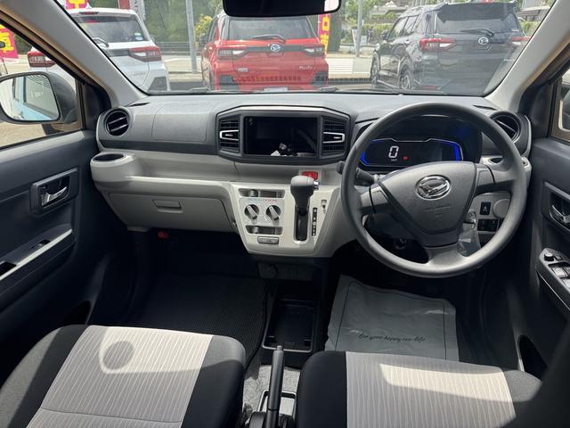 ミライースX SAIII弊社デモカーUP車 新車保証継承付 オーディオレス オートライト LEDヘッドライト 衝突軽減ブレーキ 横滑り防止装置 アイドリングストップ クリアランスソナー(福岡県)の中古車