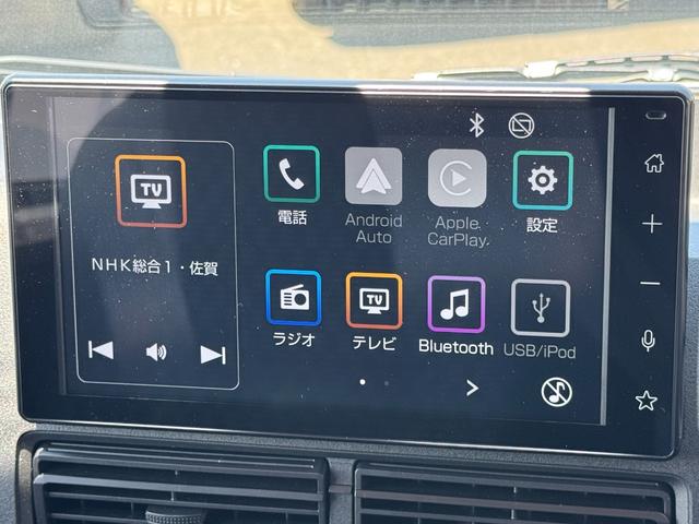 ハイゼットカーゴDXディスプレイオーディオ バックカメラ Bluetooth 前後ドライブレコーダー 両側スライドドア LEDヘッドライト 衝突軽減ブレーキ 横滑り防止装置 アイドリングストップ クリアランスソナー(福岡県)の中古車