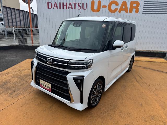 タントカスタムRSナビ地デジTV バックカメラ Bluetooth スマートキー ETC 前後ドライブレコーダー 両側電動スライドドア クルーズコントロール 衝突軽減ブレーキ 純正アルミホイール 新車保証継承付(福岡県)の中古車