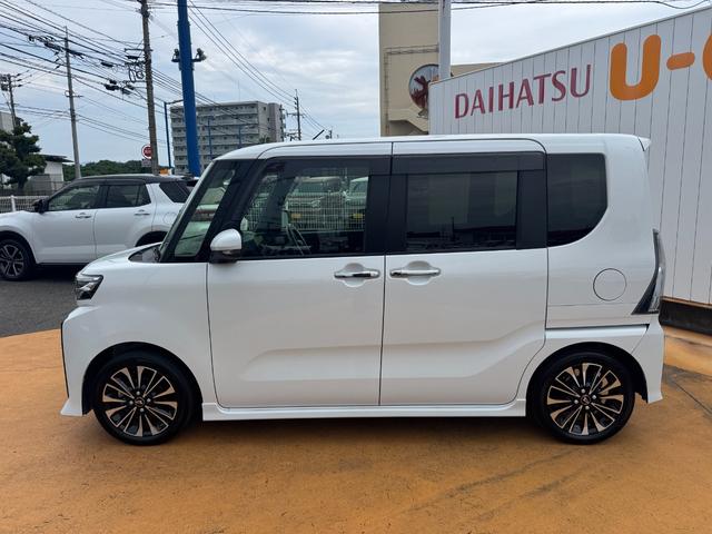 タントカスタムRSナビ地デジTV バックカメラ Bluetooth スマートキー ETC 前後ドライブレコーダー 両側電動スライドドア クルーズコントロール 衝突軽減ブレーキ 純正アルミホイール 新車保証継承付(福岡県)の中古車