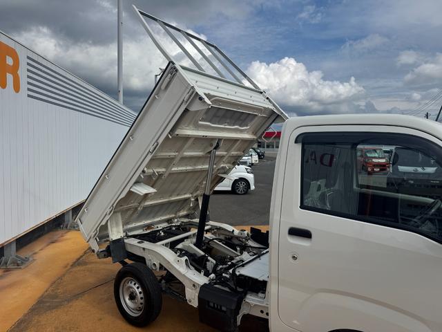 ハイゼットトラックローダンプ電動ローダンプ 4WD マニュアル車 衝突軽減ブレーキ 横滑り防止装置(福岡県)の中古車