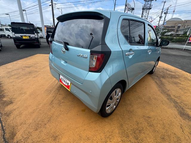 ミライースX SAIII弊社デモカーUP車 新車保証継承付 オーディオレス オートライト LEDヘッドライト 衝突軽減ブレーキ 横滑り防止装置 アイドリングストップ クリアランスソナー(福岡県)の中古車