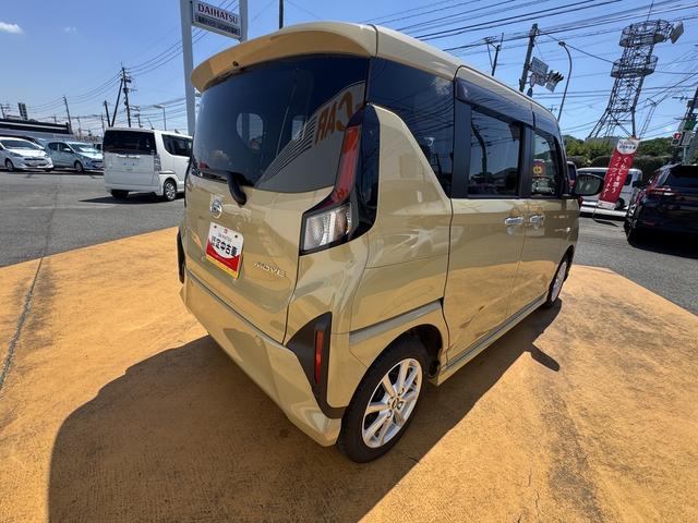 ムーヴＧ新車保証継承付　バックカメラ　片側電動スライドドア　ＬＥＤヘッドライト　衝突軽減ブレーキ　横滑り防止装置　アイドリングストップ　クリアランスソナー　純正アルミホイール（福岡県）の中古車