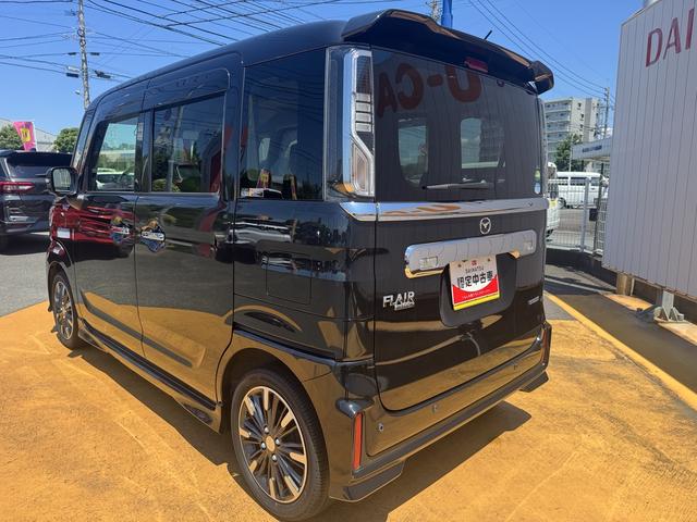 フレアワゴンカスタムスタイルハイブリッドＸＳナビ地デジＴＶ　Ｂｌｕｅｔｏｏｔｈ　スマートキー　ＥＴＣ　　前後ドライブレコーダー　　両側電動スライドドア　オートライト　衝突軽減ブレーキ　アイドリングストッ　純正アルミホイール（福岡県）の中古車