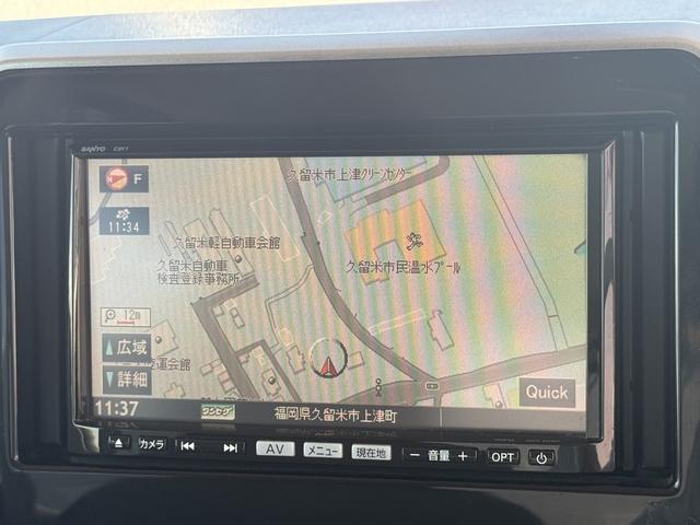 フレアワゴン 中古車 ハイブリッドＸＳナビワンセグＴＶ　スマートキー　ＥＴＣ　　両側電動スライドドア　衝突軽減ブレーキ　横滑り防止装置　アイドリングストップ　社外アルミホイール