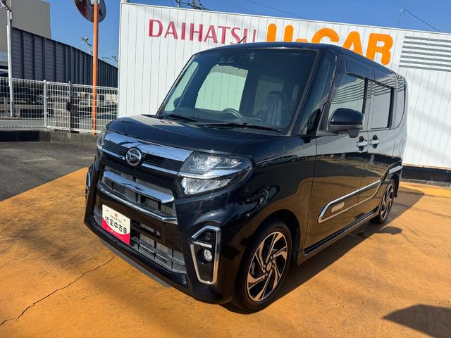 タントカスタムRSスタイルセレクションナビ地デジTV 全方位カメラ Bluetooth ETC 前後ドライブレコーダー 両側電動スライドドア クルーズコントロール LEDヘッドライト 衝突軽減ブレーキ 横滑り防止装置(福岡県)の中古車