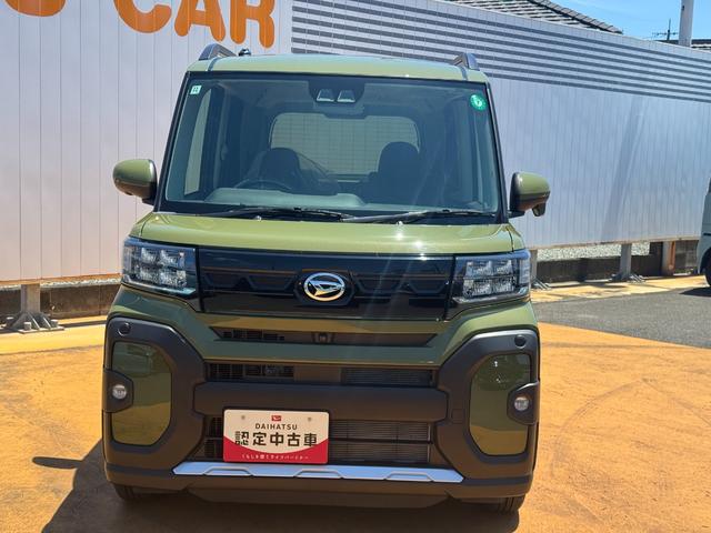 タントファンクロス新車保証継承付　弊社デモカーＵＰ車　オーディオレス　全方位カメラ　両側電動スライドドア　ＬＥＤヘッドライト　衝突軽減ブレーキ　アイドリングストップ　クリアランスソナー　純正アルミホイール（福岡県）の中古車