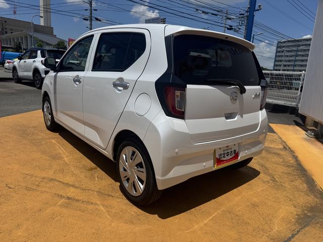 ミライースＸ　ＳＡIII新車保証継承付　弊社デモカーＵＰ車　オーディオレス　ＬＥＤヘッドライト　衝突軽減ブレーキ　オートマチックハイビーム　横滑り防止装置　アイドリングストップ　クリアランスソナー（福岡県）の中古車