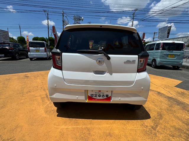 ミライースＸ　ＳＡIII新車保証継承付　弊社デモカーＵＰ車　オーディオレス　ＬＥＤヘッドライト　衝突軽減ブレーキ　オートマチックハイビーム　横滑り防止装置　アイドリングストップ　クリアランスソナー（福岡県）の中古車