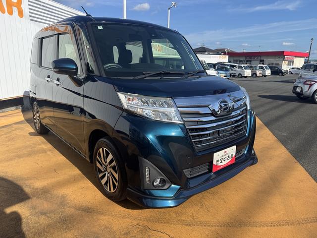 トールカスタムＧ　ＳＡIIナビ地デジＴＶ　バックカメラ　Ｂｌｕｅｔｏｏｔｈ　ＥＴＣ　前ドライブレコーダー　両側電動スライドドア　クルーズコントロール　オートライト　ＬＥＤヘッドライト　衝突軽減ブレーキ　アイドリングストップ（福岡県）の中古車