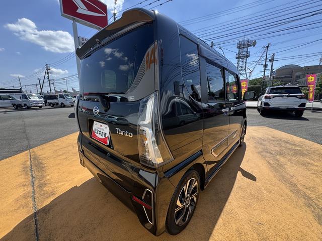タントカスタムＸ新車保証継承付　ナビ地デジＴＶ　全方位カメラ　Ｂｌｕｅｔｏｏｔｈ　ＥＴＣ　　前後ドライブレコーダー　　両側電動スライドドア　クルーズコントロール　衝突軽減ブレーキ　アイドリングストップ（福岡県）の中古車