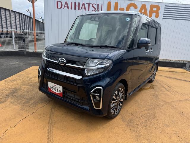 タントカスタムＲＳナビ地デジＴＶ　全方位カメラ　Ｂｌｕｅｔｏｏｔｈ　ＥＴＣ　前後ドライブレコーダー　　両側電動スライドドア　クルーズコントロール　オートライト　ＬＥＤヘッドライト　衝突軽減ブレーキ　アイドリングストップ（福岡県）の中古車