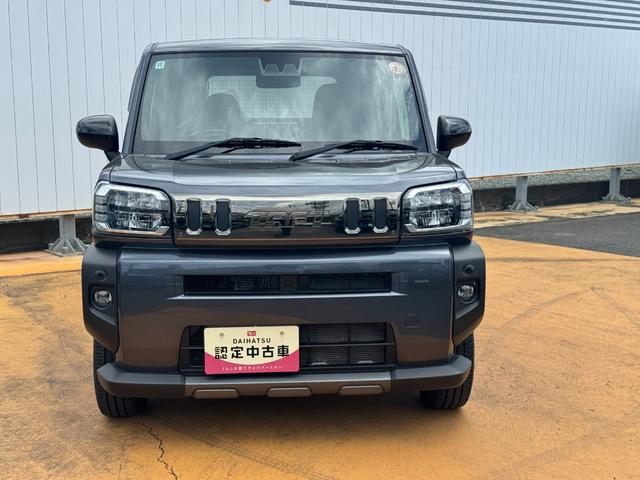 タフトG ダーククロムベンチャー新車保証継承付 オーディオレス オートライト LEDヘッドライト 衝突軽減ブレーキ オートマチックハイビーム 横滑り防止装置 アイドリングストップ クリアランスソナー 純正アルミホイール(福岡県)の中古車