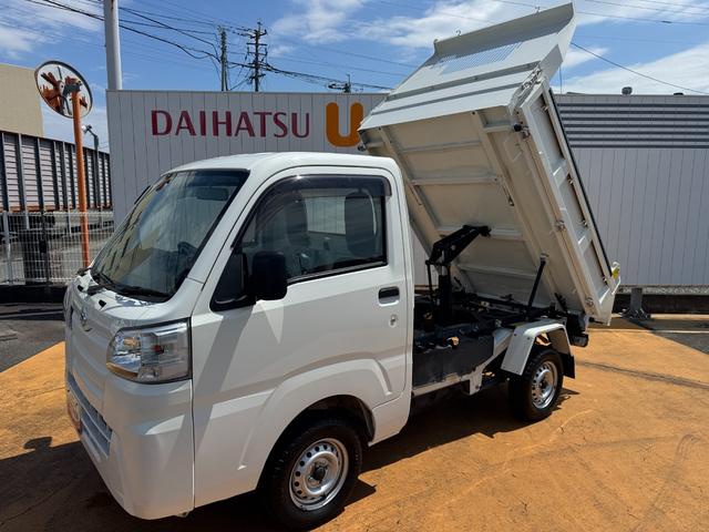 ハイゼットトラック多目的ダンプ(PTO)多目的ダンプ PTO 4WD 5MT車 マニュアル車 マニュアルエアコン 1dinラジオ(福岡県)の中古車