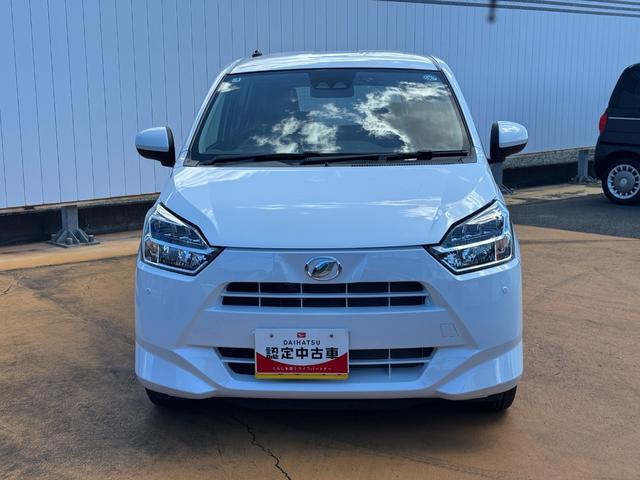 ミライースＸ　ＳＡIII新車保証継承付　弊社デモカーＵＰ車　オーディオレス　オートライト　ＬＥＤヘッドライト　衝突軽減ブレーキ　オートマチックハイビーム　横滑り防止装置　アイドリングストップ　クリアランスソナー（福岡県）の中古車