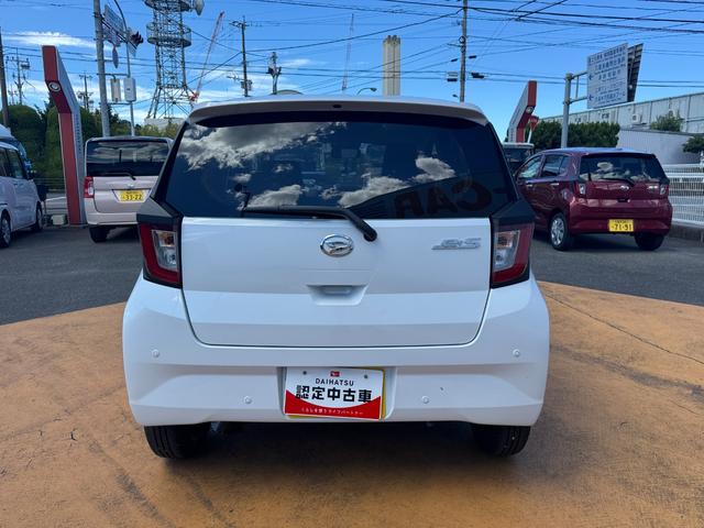 ミライースＸ　ＳＡIII新車保証継承付　弊社デモカーＵＰ車　オーディオレス　オートライト　ＬＥＤヘッドライト　衝突軽減ブレーキ　オートマチックハイビーム　横滑り防止装置　アイドリングストップ　クリアランスソナー（福岡県）の中古車